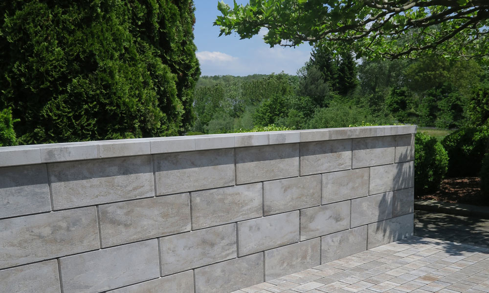 Standard Zaun- und Mauerstein muschelkalk kombiniert mit Parkettpflaster 20 x 10 x 6 cm muschelkalk Standard Zaun- und Mauerstein muschelkalk kombiniert mit Parkettpflaster 20 x 10 x 6 cm muschelkalk