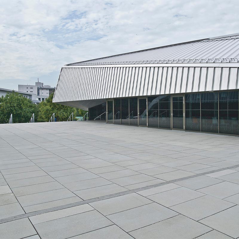 Eissportzentrum Wien Classic Bodenplatte grau Friedl Steinwerke