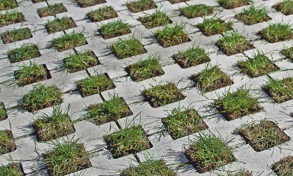 Rasengitter Quadro grau Rasengitter Quadro grau