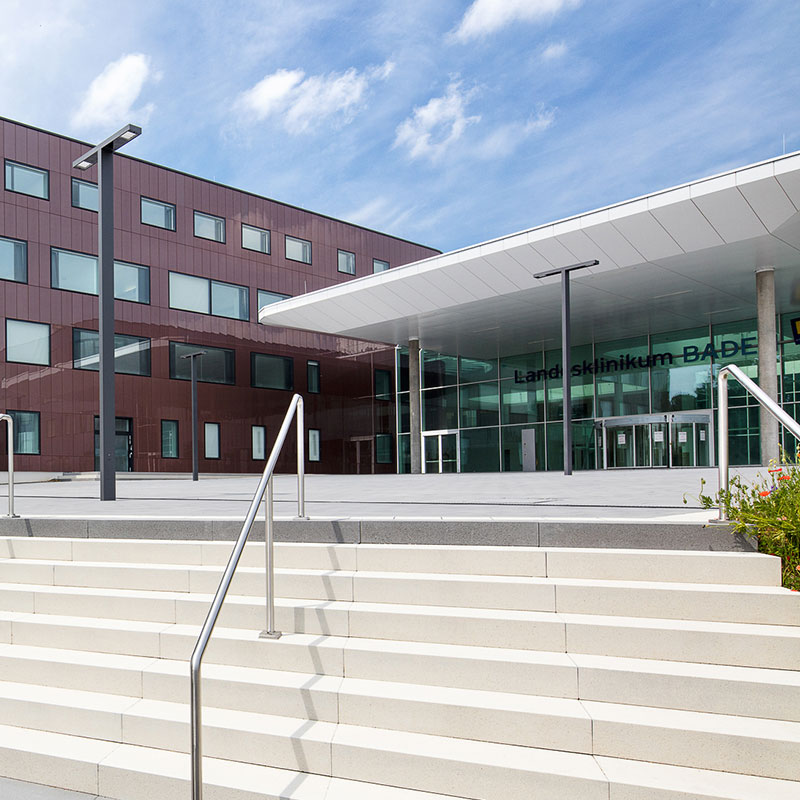 Landesklinikum Baden Linea Blockstufe Friedl Steinwerke Landesklinikum Baden Linea Blockstufe Friedl Steinwerke