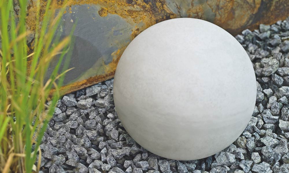 Betonkugel Bola 36,5 cm granit-schattiert 