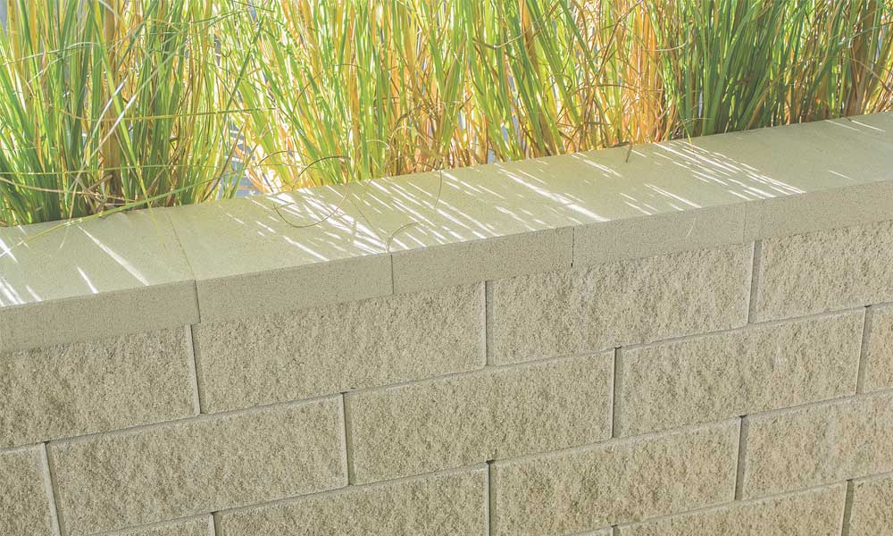 Faro Zaun Universalstein 40 x 20 x 15 cm elfenbein