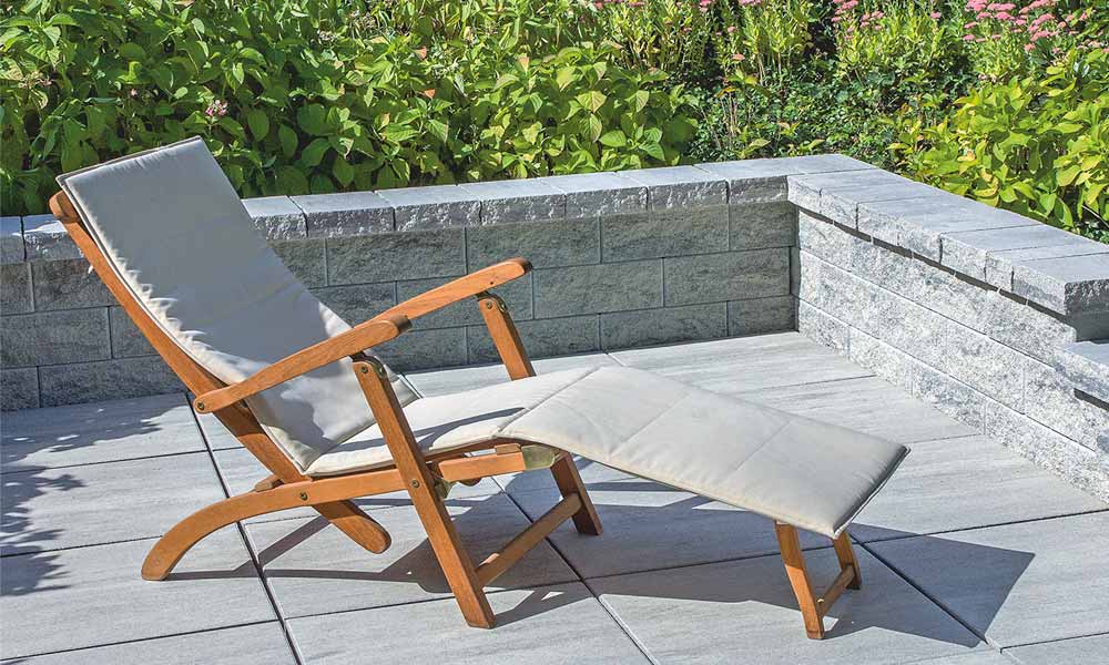 Largo Bodenplatte 59,8 x 59,8 x 5 cm eisgrau-schattiert DP30