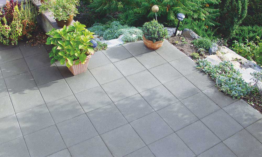 Classic Bodenplatte 39,8 x 39,8 x 4 cm grau Classic Bodenplatte 39,8 x 39,8 x 4 cm grau