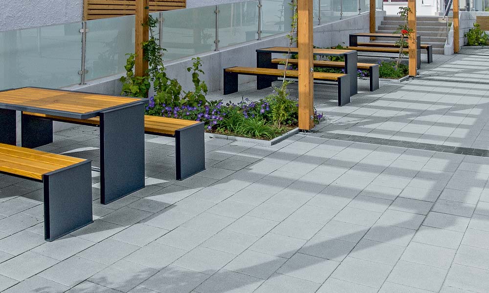 Classic VG4 Pflaster 40 x 20 x 8 cm grau Classic VG4 Pflaster 40 x 20 x 8 cm grau