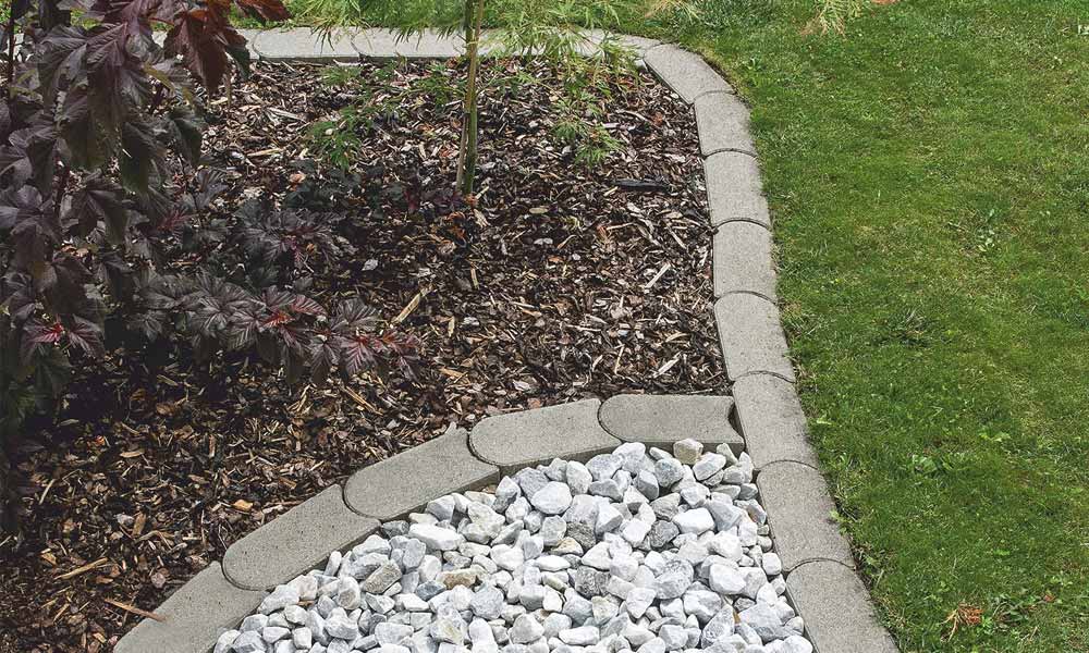 Mähkante grau Mähkante grau