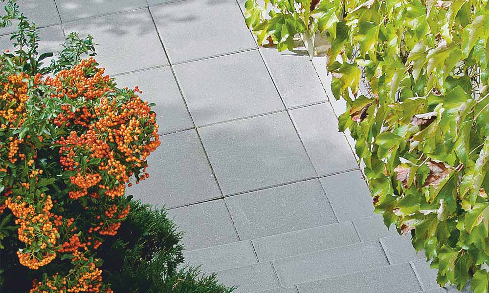 Classic Bodenplatte 39,8 x 39,8 x 4 cm grau Classic Bodenplatte 39,8 x 39,8 x 4 cm grau