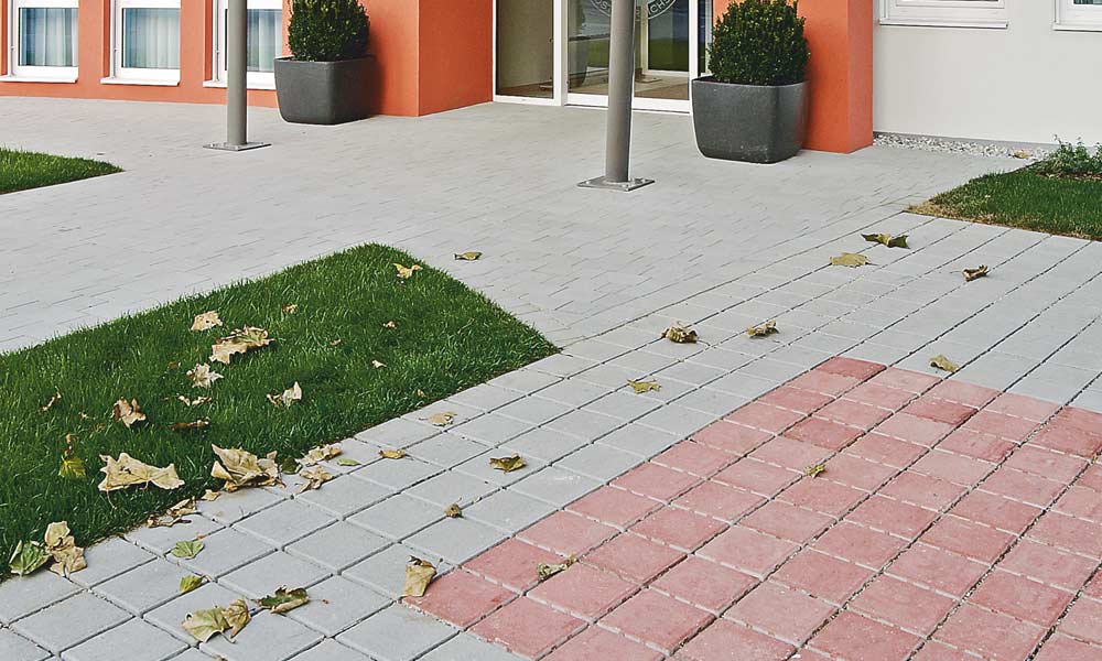 Cupro Blu VG4 ziegelrot und grau