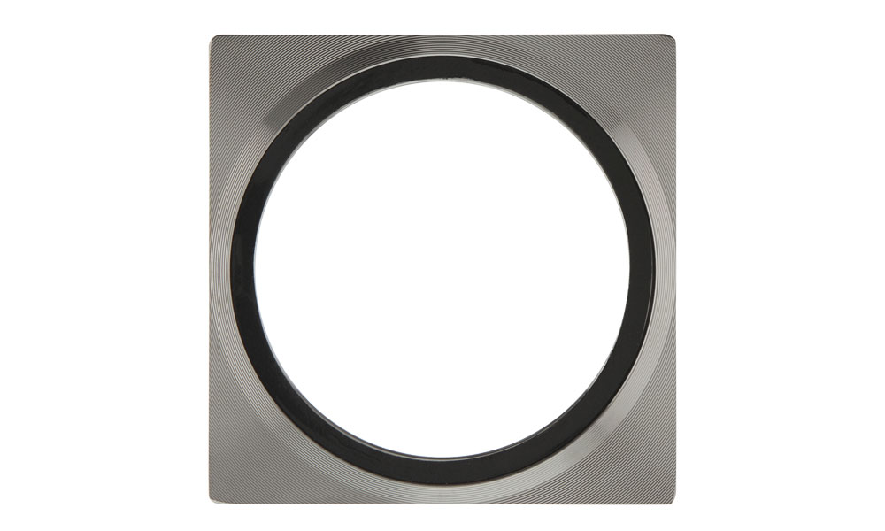 Plate 75 - Edelstahl-Abdeckplatte (75 x 75 mm) für Bodenspots Hyve, Fusion und Flux mit 60 mm Durchmesser