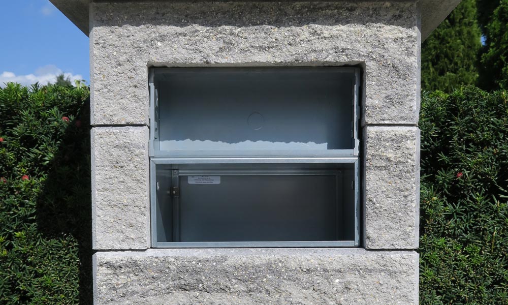 Schnittkosten Durchwurfkasten