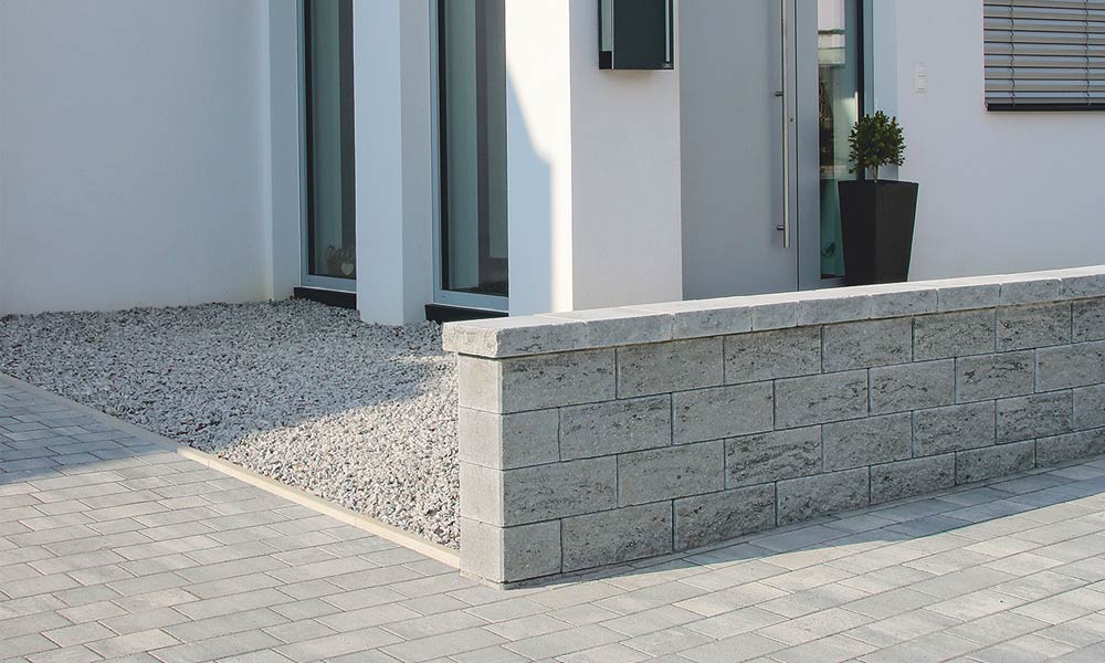 Faro Zaun Universalstein 40 x 20 x 15 cm granitgrau-schattiert Faro Zaun Universalstein 40 x 20 x 15 cm granitgrau-schattiert