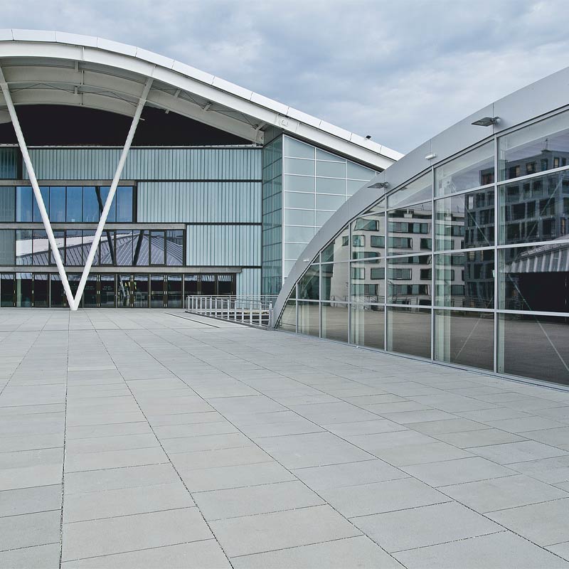 Eissportzentrum Wien Classic Bodenplatte grau Friedl Steinwerke Eissportzentrum Wien Classic Bodenplatte grau Friedl Steinwerke