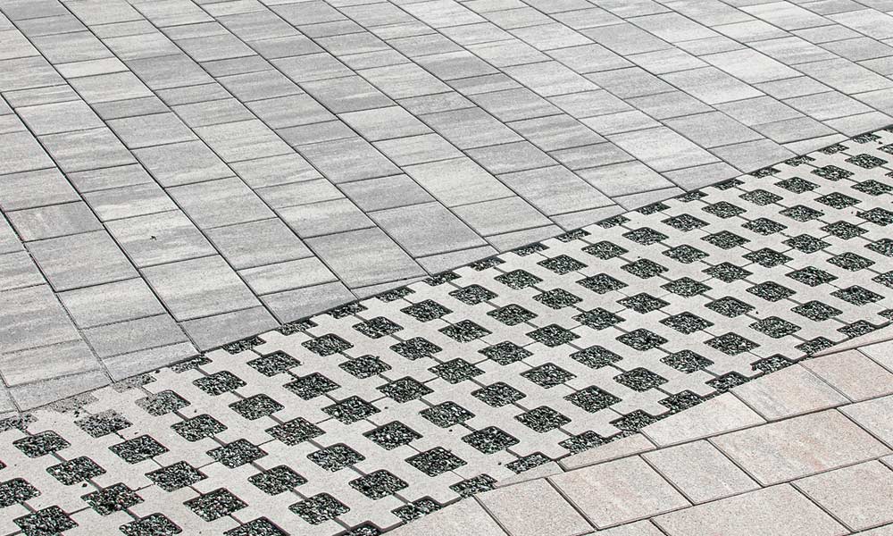 Rasengitter Quadro grau Rasengitter Quadro grau